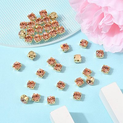 Preciosa&reg MAXIMA Crystal in Sew-On Cup Y-PRC-SS29-00030-266-G-1