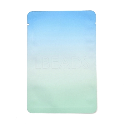 Two Tone Rectangle Plastic Zip Top Gift Bags OPP-C003-01B-02-1