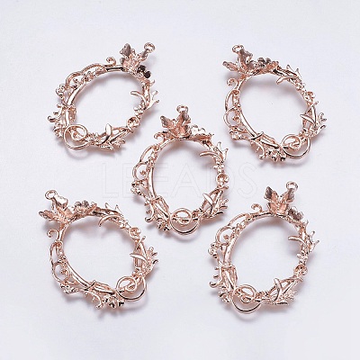 Alloy Big Pendants LS-PALLOY-P163-02RG-1