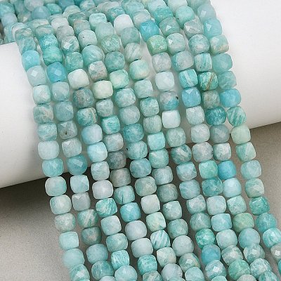 Natural Amazonite Beads Strands G-D0003-B11-01-1