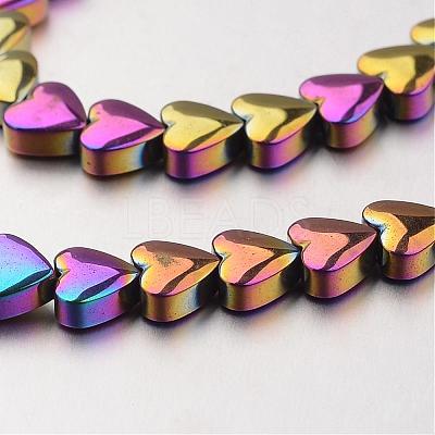 Electroplate Non-magnetic Synthetic Hematite Bead Strands G-F300-22A-02-1