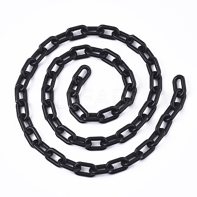 Opaque Acrylic Cable Chains SACR-N010-002-1