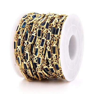 Brass Rectangle Link Chains CHC-N023-03D-G-1