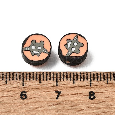 Handmade Polymer Clay Beads PY-CBA5A20-13H-1