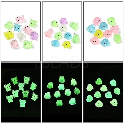 10Pcs Luminous Resin Display Decorations RESI-YW0004-11A-1