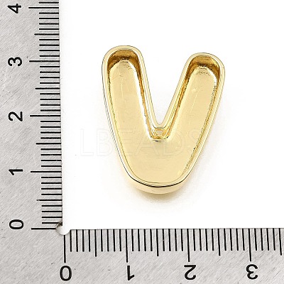 Brass Slide Charms KK-Z163-01G-V-1