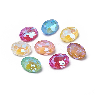 Glass Rhinestone Cabochons RGLA-I002-A02-1
