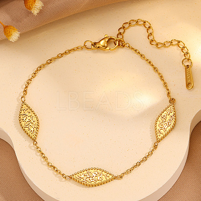 304 Stainless Steel Link Bracelets WG31B8D-01-1