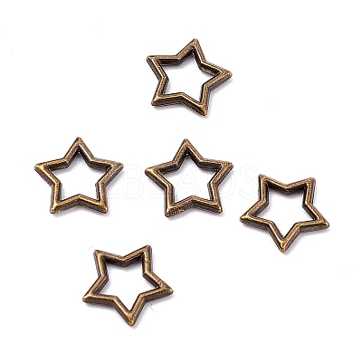 Zinc Alloy Links PALLOY-WH0036-21AB-1