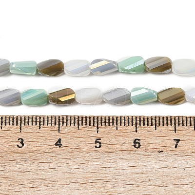 Electroplate Glass Beads Strands EGLA-P065-01A-09-1