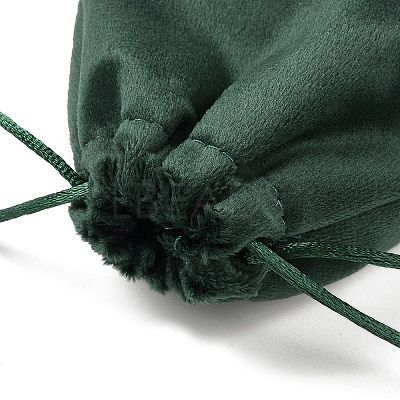 Velvet Jewelry Drawstring Storage Pouches ABAG-P013-02B-05-1