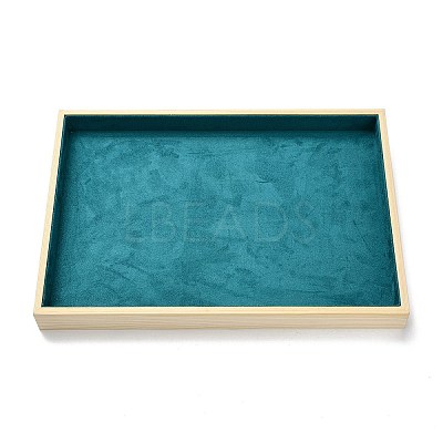 Flat Wood Pesentation Jewelry Display Boxes ODIS-P008-06-1