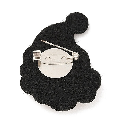 Christmas Theme PU Leather Brooch LS-JEWB-C004-01B-1