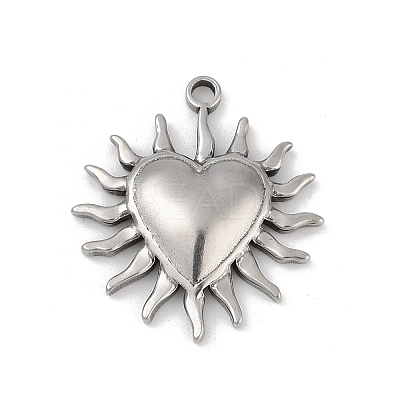 304 Stainless Steel Pendants LS-STAS-D366-01K-P-1