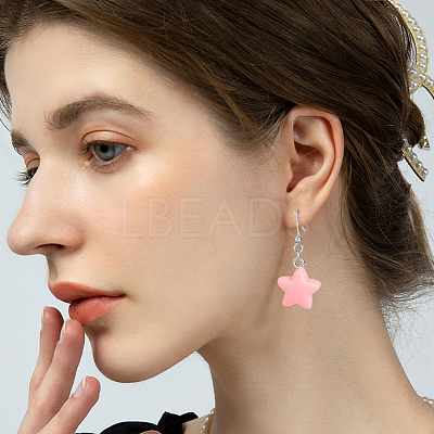 80Pcs 2 Styles Opaque Resin Charms RESI-SC0006-71-1