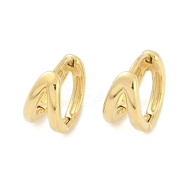304 Stainless Steel Huggie Hoop Earrings for Women EJEW-C096-42G-01-1