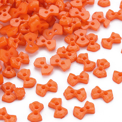 2-Hole Plastic Buttons BUTT-N018-028-01-1