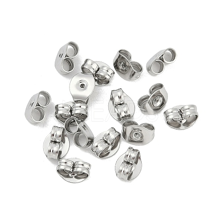 316 Surgical Stainless Steel Ear Nuts X-FIND-WH0110-193P-1
