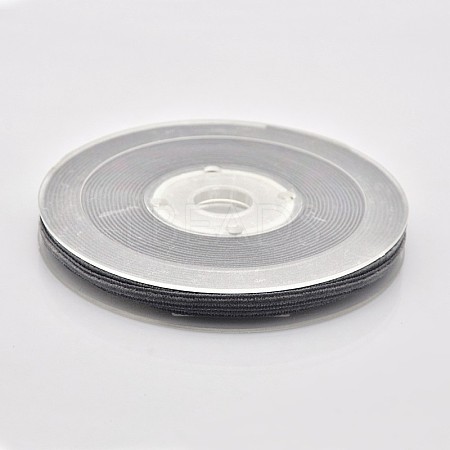 Polyester Velvet Ribbon for Gift Packing and Festival Decoration SRIB-M001-4mm-077-1