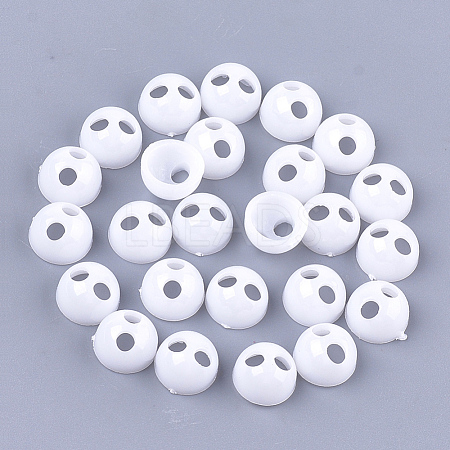 Opaque AS Plastic Buttons MACR-S365-11B-1