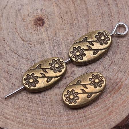 Tibetan Style Alloy Beads PW-WG28385-01-1