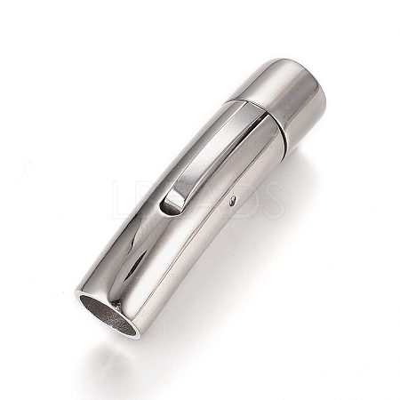 Tarnish Resistant 304 Stainless Steel Bayonet Clasps X-STAS-L238-004A-P-1