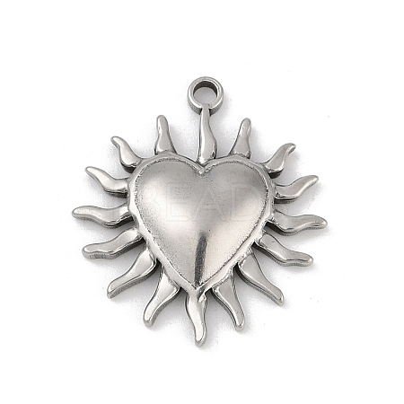 304 Stainless Steel Pendants LS-STAS-D366-01K-P-1