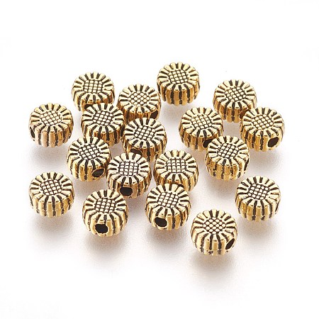 Tibetan Style Alloy Beads X-K0P7G031-1
