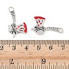 Alloy Enamel Pendants FIND-K024-03B-AS-3