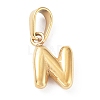 316L Surgical Stainless Steel Charms STAS-G315-01G-N-1