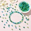 3 Colors Transparent Glass Beads EGLA-TZ0001-02A-5