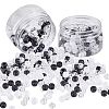 Transparent Acrylic European Beads OACR-NB0001-06-1