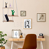 Wooden Hanging Storage Rack ODIS-WH0099-206-5