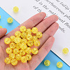 Transparent Crackle Acrylic Beads MACR-S373-66C-N16-4