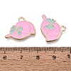 Alloy Enamel Pendants ENAM-Q004-01KCG-09-3