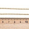 304 Stainless Steel Ball Chain Tassel Y Necklaces for Women LS-NJEW-Z104-01G-4