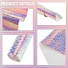 1Pc Laser PU Leather Fabric DIY-CL00001-85C-6