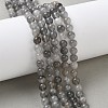 Natural Cloudy Quartz Beads Strands G-D840-69-6mm-5