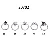 Halloween Stainless Steel Nose Rings WGADCDD-05-5