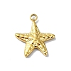 Ion Plating(IP) 304 Stainless Steel Pendants STAS-B058-17G-03-1