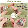 20Pcs Alloy Glass Bottle European Dangle Charms PALLOY-GA0001-14-3