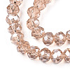 Electroplate Glass Beads Strands EGLA-A034-T4mm-A29-3