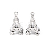 304 Stainless Steel Pendants STAS-K303-07B-P-1