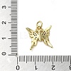Brass Micro Pave Clear Cubic Zirconia Pendants KK-U005-01E-G-3
