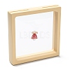 Square Transparent PE Thin Film Suspension Jewelry Display Box LS-CON-D009-01C-01-1