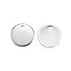 Tarnish Resistant 304 Stainless Steel Charms X-STAS-F039-91-12mm-P-2