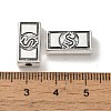Tibetan Style Alloy Beads PALLOY-P302-09A-AS-3