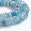 Natural Aquamarine Beads Strands G-G841-B09-3