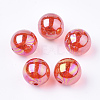 Transparent Acrylic Beads TACR-T006-01A-05-1