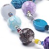 Glass Beads Strands X-GLAA-I043-01-7